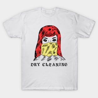 Dry Cleaning ∆∆ Fan Art Tribute Design T-Shirt
